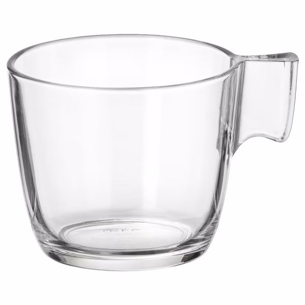 Cana sticla transparenta Set 6 buc+1 Gratis parastas pomana livrare acasa si restaurant