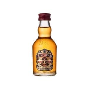 Chivas Regal 12 ani Whisky 40% 6 x 0.05 L parastas pomana livrare vase