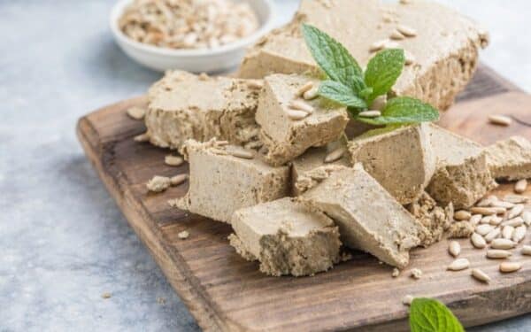 Fine Life Halva Floarea Soarelui Vanilie 200 g pomana taiata